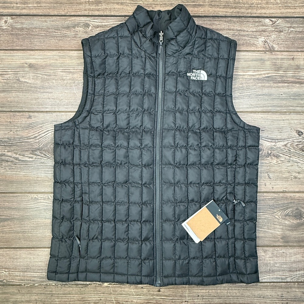 The North Face Mens Thermal Insulation Vest LARGE Asphalt Grey NF0A8A510C5 NEW